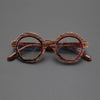 Bates Retro Round Acetate Glasses Frame