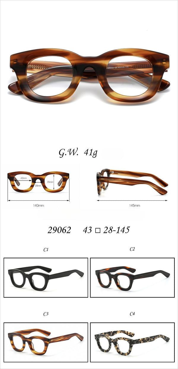 Wiles Vintage Acetate Glasses Frame