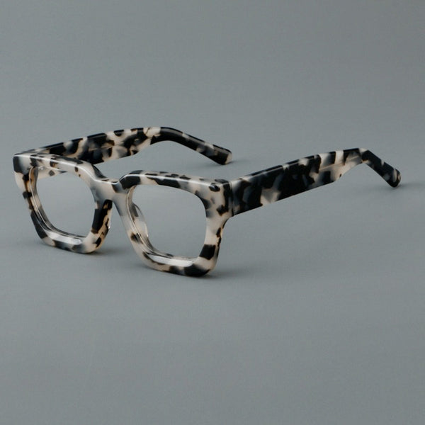 Lew Vintage Square Acetate Glasses Frame