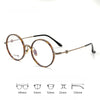 Field Vintage Round Titanium Glasses Frame
