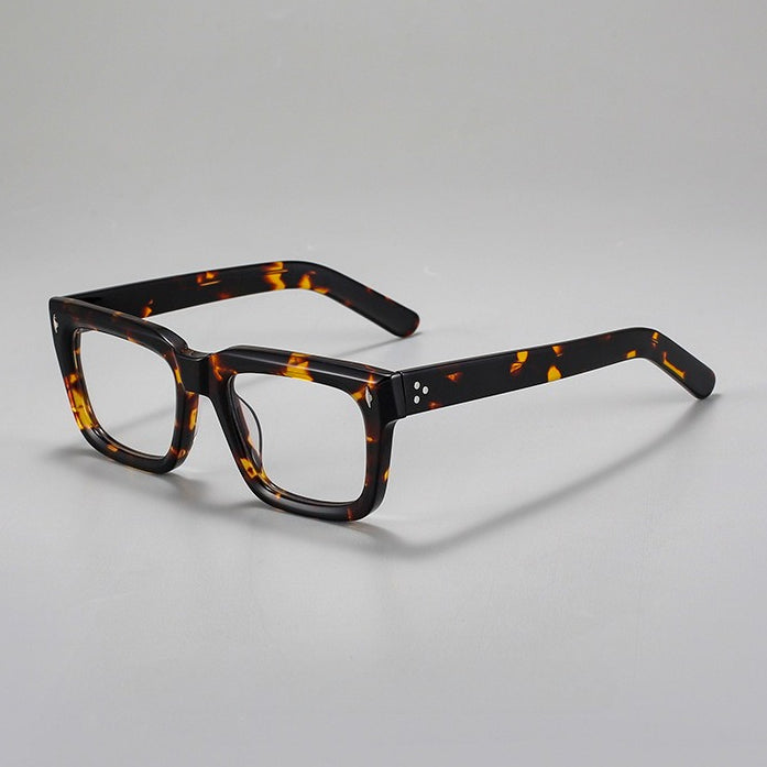 Vang Retro Rectangle Acetate Glasses Frame – Jollynova