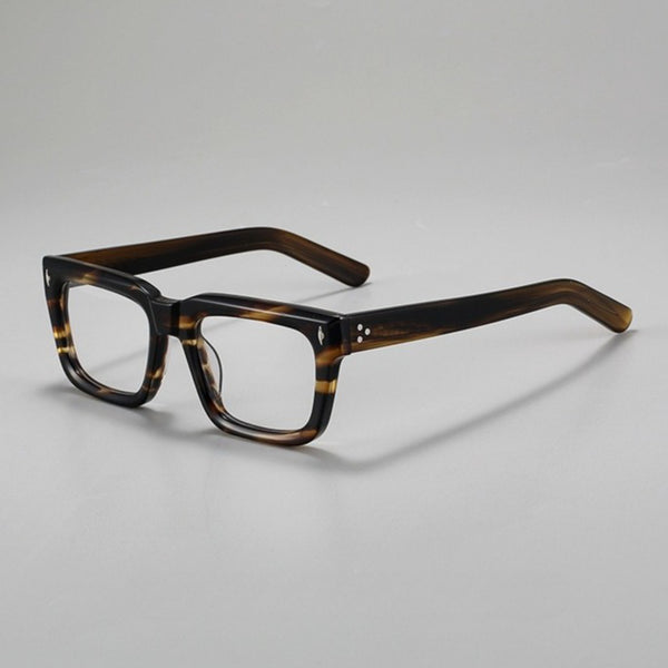 Vang Retro Rectangle Acetate Glasses Frame