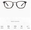 Hebert Acetate Square Glasses Frames
