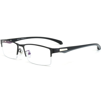 Men's Stylish Titanium Alloy Reading Glasses, Shockproof and Impact Resistant