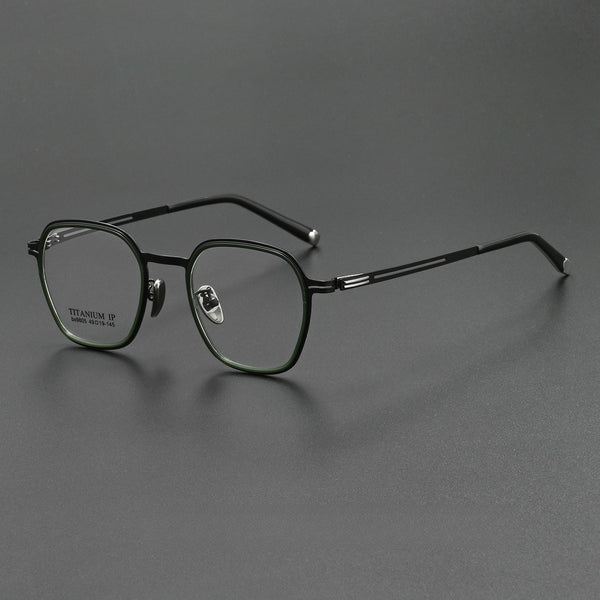 McIver Retro Titanium Ultra-Light Glasses Frame