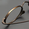 Kylar Titanium Vintage Round Eyeglasses Frames