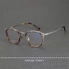 Tuvo Retro Square Titanium Glasses Frame