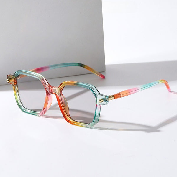 European and American street photography literary sunglasses 86601 cross-border simple square sunglasses fashion star flat glasses