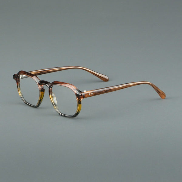 Tadros Vintage Geometric Acetate Glasses Frame