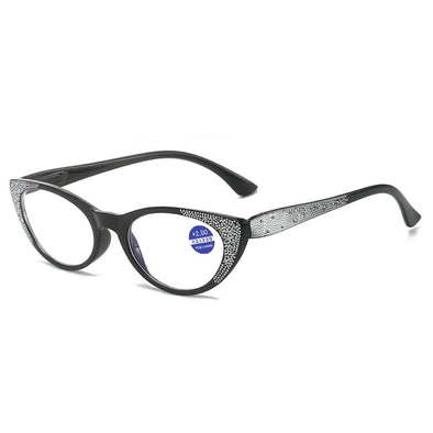 WOMEN'S Fashion diamond anti-blue light presbyopia glasses