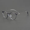 Retro plate gradual change color glasses frame 202511 fashionable and comfortable Internet celebrity anti-blue glasses can be equipped with myopia