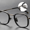 Alcor Retro Titanium Square Glasses Frame
