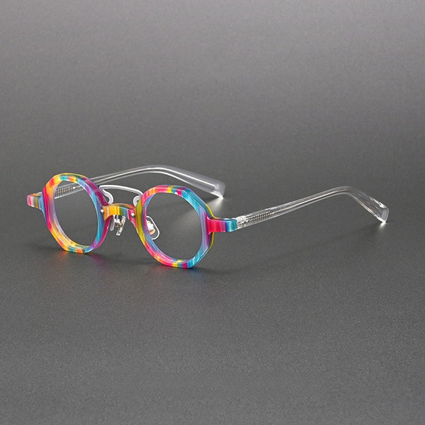 Liam Retro Round Acetate Optical Glasses Frame