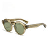 Lor Premium Series Retro Round Acetate Sunglasses
