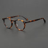 Lox Retro Oval Acetate Glasses Frame