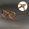 Koo Vintage Round Titanium Eyeglasses Frame