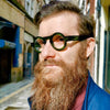 Campos Acetate Round Retro Glasses Frame