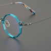 Paelor Retro Polygonal Titanium Glasses Frame