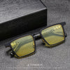 Tello Fashionable Acetate Glasses Frame With Flip-up Sunglasses Clips