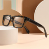 Sutton Retro Rectangle Acetate Glasses Frame