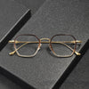 Gallus Vintage Titanium Polygon Glasses Frame