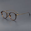 Draz Titanium Vintage Geometric Eyeglasses Frames
