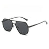 Men's and women's polarized sunglasses, aluminum-magnesium temple sunglasses, large-frame color-changing glasses.