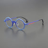 Charly Titanium Geometric Glasses Frame