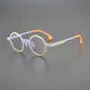 Charly Titanium Geometric Glasses Frame