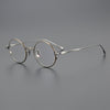 Chris Vintage Round Titanium Eyeglasses Frame