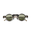 York Geometric Titanium Glasses Frame With Magnetic Sunglasses Clips