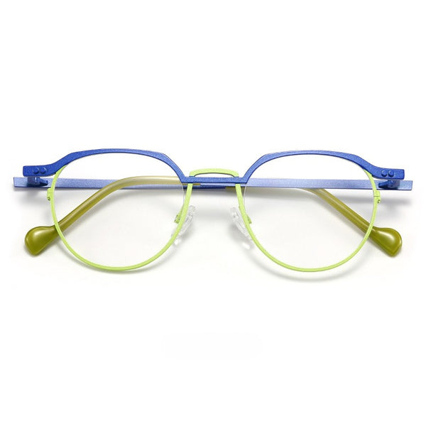 Clark Retro Hand Made Alloy Glasses Frame