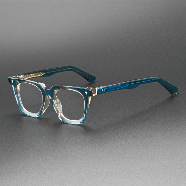 Quint Vintage Square Acetate Glasses Frame
