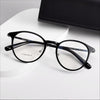Tan Versatile Round Acetate Glasses Frame