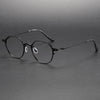 Herb Titanium Vintage Round Eyeglasses Frame