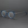 Sylor Titanium Vintage Oval Eyeglasses Frames