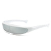 Men'S Futuristic Stylist One-Piece Pc 100% Uv Protection Sunglasses JN523