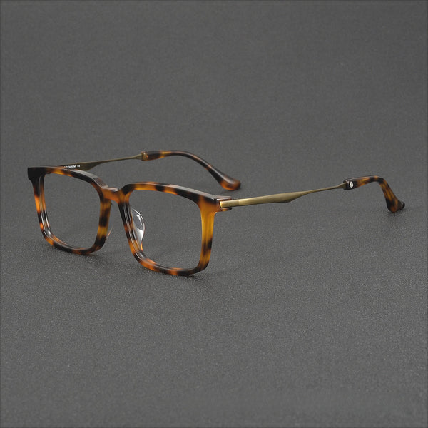 Evelin Classic Square Acetate Glasses Frame