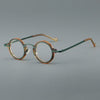 New plate small round frame glasses V17 retro eye frame metal flat light Danyang spot wholesale, can be equipped with reading glasses