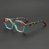 Eaddy Retro Geometric Acetate Eyeglasses Frame