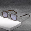 Platte Vintage Polygonal Titanium Glasses Frame