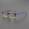 Dacio Acetate Rectangle  Glasses Frame