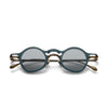 Racca Round Titanium Glasses Frame With Magnetic Sunglasses Clips