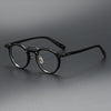 Ron Retro Round Acetate Glasses Frame