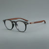 Cross-border retro wood grain leg frame 00363 fashion trend glasses Danyang spot wholesale can be matched with myopia presbyopia
