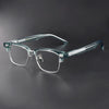 New 999.9 The same M-91 imported plate eyebrow frame glasses frame Shenzhen wholesale male, can be equipped with anti-blue light film