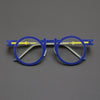 Dell Titanium Round Glasses Frame