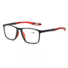 Sports TR Square Frame Ultra-Light Anti-Blue Light Multi-Focus Photochromic Reading Glasses