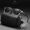 All Matching Square Polarized Sunglasses For Men Women TR90 Material Frame Spring Hinges
