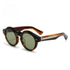 Lor Premium Series Retro Round Acetate Sunglasses